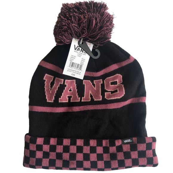 VANS BEANIE / SPIRIT POM BEANIE - Picture 1 of 7